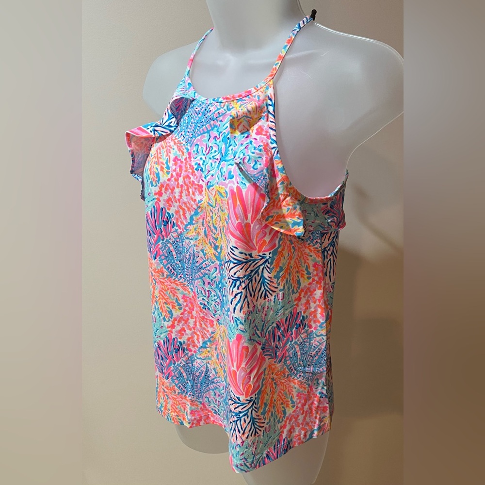 NWOT NEW Lilly Pulitzer Billie Tank Top Color Multi Splashdance Size XXS